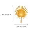 thumbnail image 2 of NUOLUX 1Ud Gancho De Hierro Dorado Para Pared Organizador De Hogar Y Colgador Multifuncional, 2 of 6