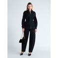 thumbnail image 3 of Scoop Women's and Women's Plus Peplum Denim Jacket, Sizes XS-4X, 3 of 6