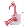 thumbnail image 3 of Dancing Flamingo - Interactive Toddler Toys - Cute and Soft Stuffed Animal for Baby - Live Pets Baby Girl Toys - Animated Stuffed Plush Animal Toy for Girls -13" W x 15" L, 3 of 7