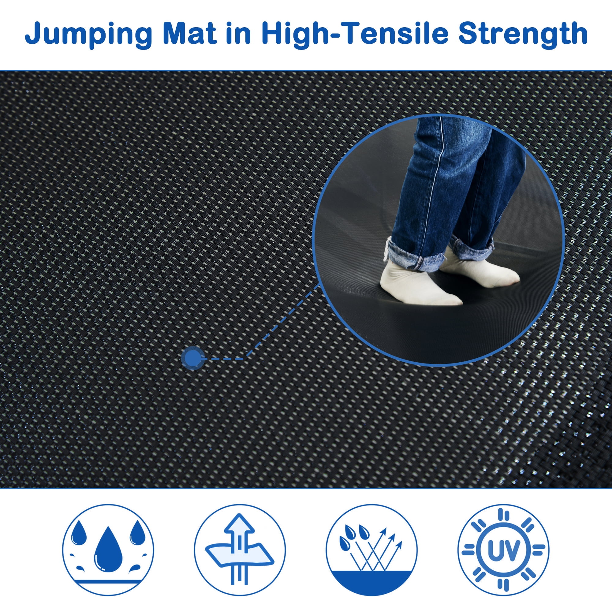 BTYMWAY 7ft Trampoline for Kids, Children's Trampoline Outdoor, Small Trampoline with Slide and Ladder, Recreational Trampoline for Backyard, Outside Toys for Kids with Safety Enclosure Net