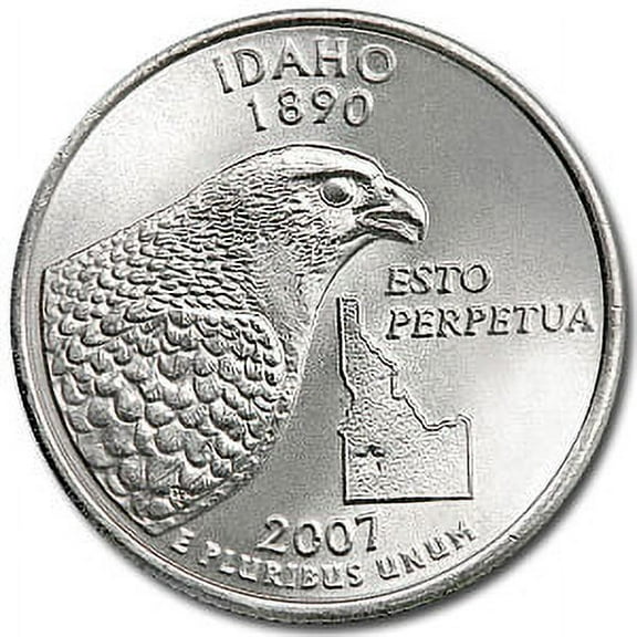 2007-P Idaho State Quarter BU