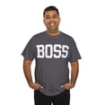thumbnail image 3 of Boss Funny Tshirts for Dads Hilarious Matching Tees Unisex Heavy Cotton Tee, 3 of 4