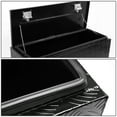 thumbnail image 4 of DNA Motoring 42"x18"x16" Aluminum Pickup Truck Bed Trailer Storage Tool Box w/Key Lock (Black), 4 of 5