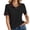 Black, variant on Womens Golf Shirt Polo Shirts for Women Short Sleeve Button Lapel Collared Summer Tops Casual Work Blouses Tees Beige