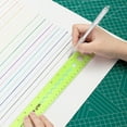 thumbnail image 5 of 30cm/12inch Flexible Ruler, Rubber Plastic Ruler, Foldable Ruler Folding Soft Plastic Ruler, Shatterproof Straight Measuring Tools for Office Family Supplies(Green), 5 of 5