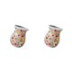 thumbnail image 1 of Matsuzay Mosaic Glass Oil Burner Candle Holder Home  Wax Melt Decor 2piezas Vistoso, 1 of 1