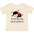 thumbnail image 3 of Inktastic Loved by My Great Grandma Girls Baby T-Shirt, 3 of 5