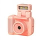 thumbnail image 1 of Cámara Mini SLR Cmos con Luz de Flash y Base de Carga, Grabadora de Video Portátil DV 1080P con Pantalla LCD Rosa, 1 of 5