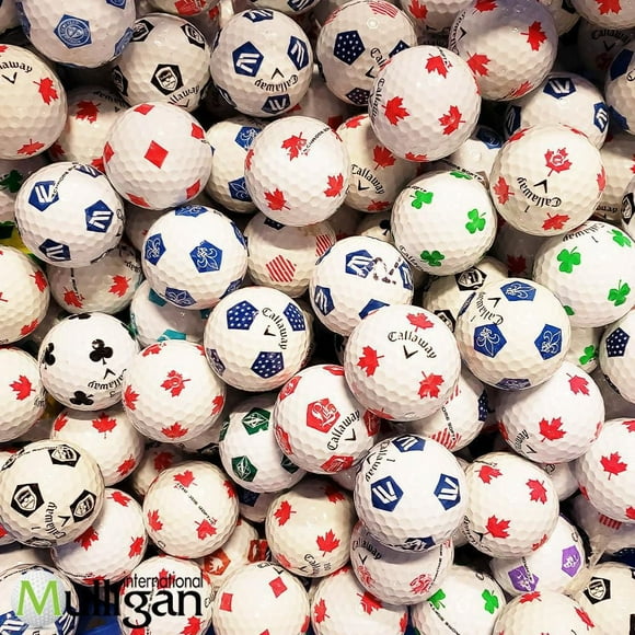 Mulligan - 48 Callaway Chrome Soft Truvis x 5A Recycled Used Golf Balls, Color