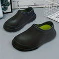thumbnail image 5 of Men's Chef Clogs Waterproof Non-Slip Oil-Proof Wear-Resistant Work Shoes, 5 of 9