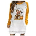 thumbnail image 2 of Munlar Womens Cardigan Sweaters,Ladies Halloween Print O- Neck ing Long-Sleeved Long Sweater Sweatershirt, 2 of 5