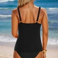 thumbnail image 4 of DGMIOCS Two Piece Bathing Suit Bikini Set Black M, 4 of 6