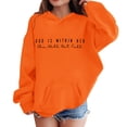 thumbnail image 4 of Mercatoo Teen Girls Oversized Sweatshirts Letter Graphic 𝐏reppy Cute hoodies Aesthetic Lightweight Crewneck Casual 𝐘2k Clothes, 4 of 7