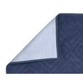thumbnail image 4 of Better Trends Trier 2 Piece Poly-Cotton Tufted Bath Rug with Non-Slip Backing - Blue, 4 of 4