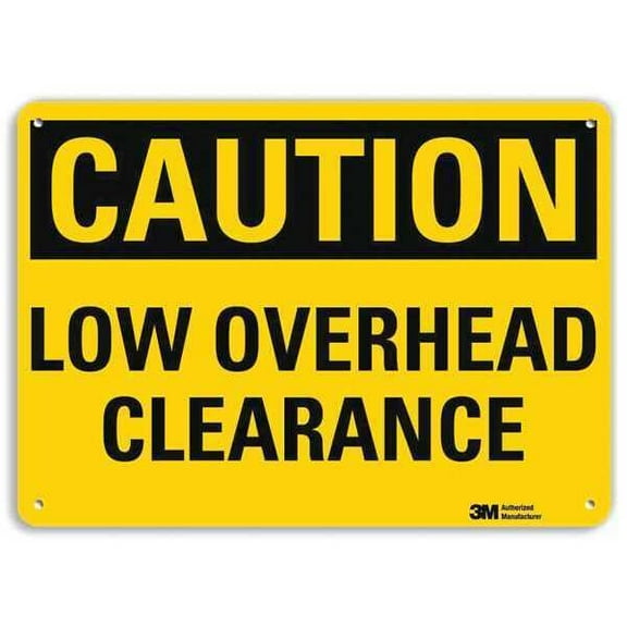 Lyle Caution Sign,7 in x 10 in,Aluminum U4-1516-NA_10x7