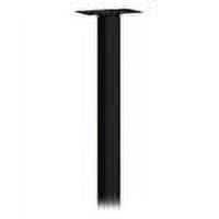 Salsbury Industries Mail House Post,Black,3-1/2 in Thickness  4795BLK