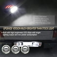 thumbnail image 6 of D-Lumina RED OLED NEON TUBE License Plate Light Assembly for Silverado GMC Sierra 1500 2500 3500 Suburban Lamp, 6 of 11