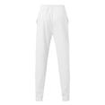 thumbnail image 6 of Blekii Men's Waffle Knit Lounge Set, Long Sleeve Henley Top & Pants, Textured Breathable Two-Piece, Casual Matching Home Outfit, Soft Comfy Set for Men, Relaxed Weekend Wear, White S, 6 of 8