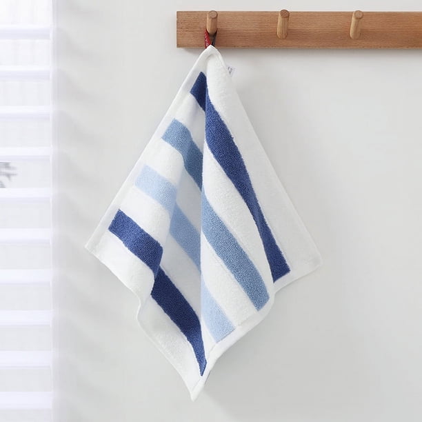 Nvzi 2 pañuelos pequeños de algodón, multiusos, para baño, fitness, deportes, para afrontar diversas situaciones sin esfuerzo. 13,39 x 13,39 pulgadas (azul zafiro)