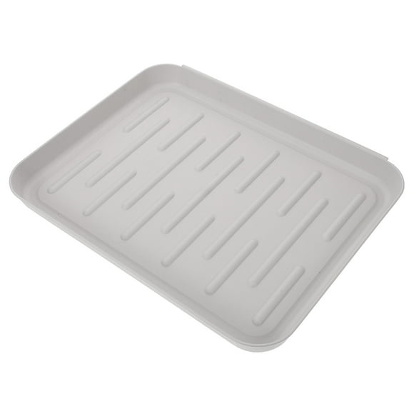 KAKOWELY Boîte à Chien Plateau de Rangement Multifonctionnel Plateau en Plastique Réutilisable Support de Plante en Pot 13.39"X10.63"X1.18 Pouces