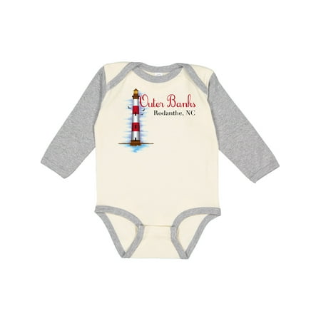 

Inktastic Outer Banks Rodanthe NC Gift Baby Boy or Baby Girl Long Sleeve Bodysuit