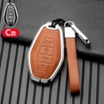 thumbnail image 5 of Car Key Case Cover Key Bag For Chery X70 x95 x90 Accessories Car-Styling Auto Protect Set Keychain Holder Shell Alloy Protection, 5 of 17