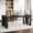 black, variant on Tribesigns 70.87 Inches Executive Computer Desk, Large Home Office Desk with Strong Double Pedestal