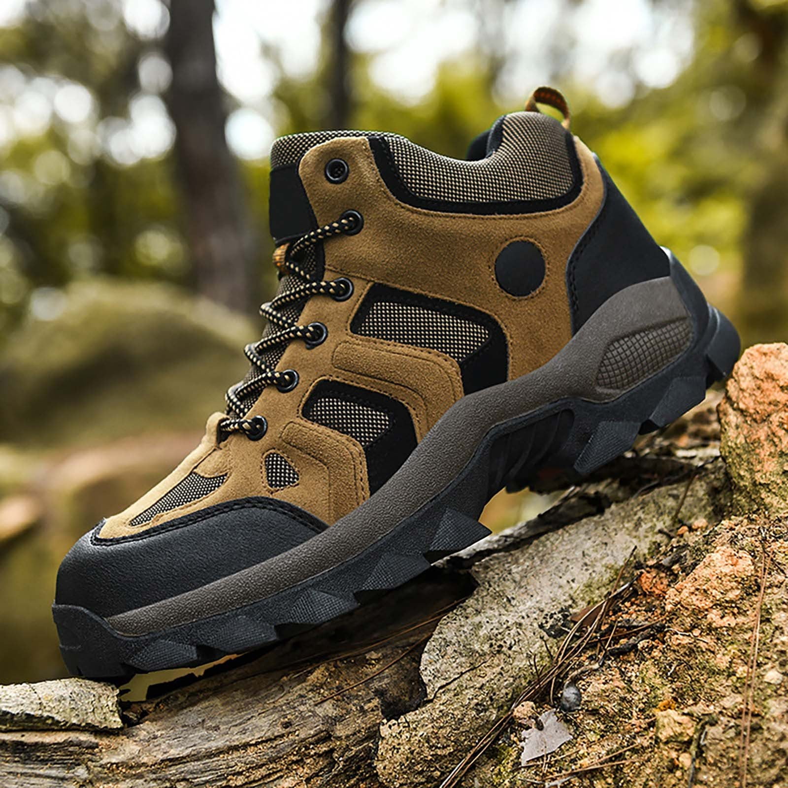Win s Way Unisex Outdoor Hiking Shoes, Large Size Breathable Walking Sneakers for Couples