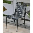 thumbnail image 3 of International Caravan Mandalay Patio Dining Side Chair (Set of 2), 3 of 3