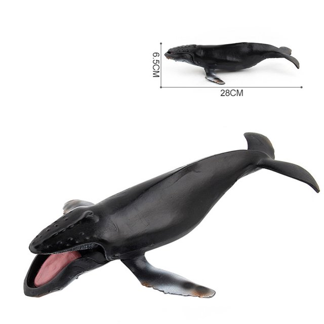 TIMIFIS Jouets Animaux Figurine Baleines Réalistes en Forme Jouet Simulation de Mouvement Réaliste Modèle d'Animal pour Enfants Cadeaux de Noël pour Enfants