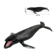 HALJEN Toddler Toys Age 1-2 Educational Lifelike Whales Shaped Toy Realistic Motion Animal Model for Kids