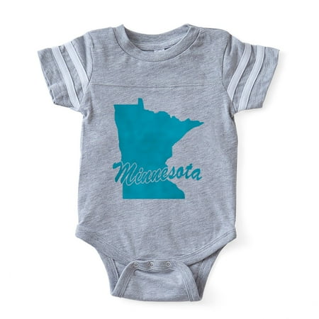 

CafePress - 3 Minnesota - Cute Infant Baby Football Bodysuit