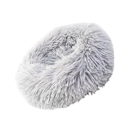 BIBABLYKE Small Animal Plush Bed Round Design for Hamsters and Guinea Pigs Squirrels Soft Warm Thickened Cushion Small Pet Pad Mat