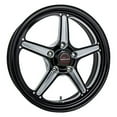 thumbnail image 2 of BILLET SPECIALTIES RSFB37456520N Street Lite Wheel Black 17X4.5 2.0in BS, 2 of 3