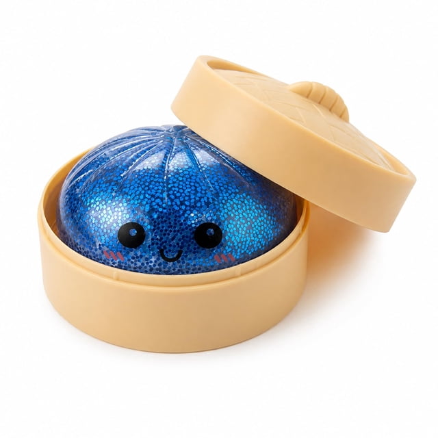 Pelota antiestrés Squishies Crossunx con forma de dumpling