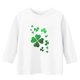 thumbnail image 4 of Blusas y camisas de manga larga y cuello redondo para niños con estampado del Día de San Patricio, manga 3/4/cuello redondo tres cuartos, parte inferior y superior para niños, parte superior de poliés, 4 of 4