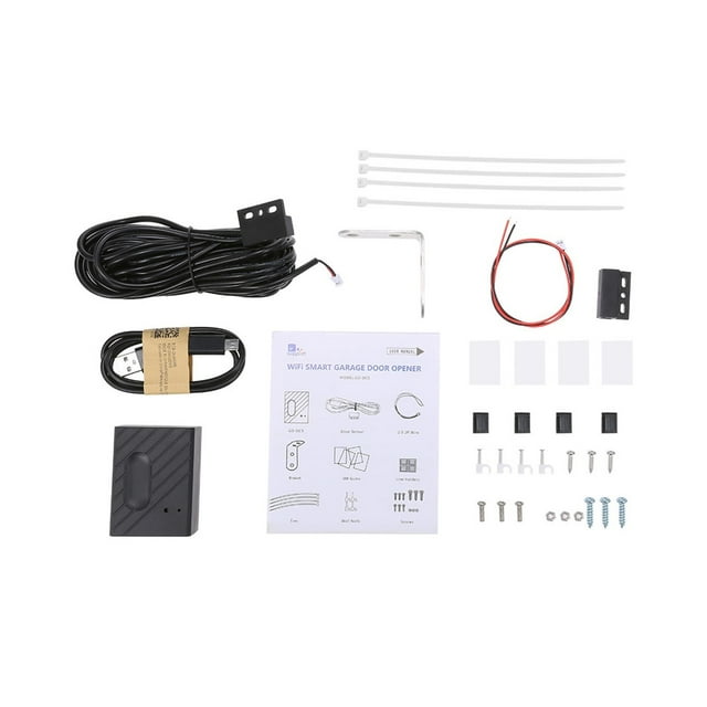 WiFi Smart Switch Garage Door Controller Compatible Garage Door Opener Smart Phone Remote Control;Timing Function ,Easy to Use