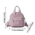 thumbnail image 3 of Stylish Nylon Handheld Shoulder Casual Messenger For Everyday Use Lightweight Versatile Tote For Work And Leisure, 3 of 3