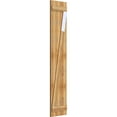 thumbnail image 2 of 16 1/8"W X 80"H Timbercraft Three 5 3/8" Boards Joined Board-N-Batten Shutters W/Z-Bar, Rough Sawn Western Red Cedar (Per Pair), 2 of 13