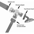 thumbnail image 5 of Solid Brass 3 Way Valve, 3 Way Diverter Valve, 3 Way Shower Diverter Valve, G1/2" T Adapter Valve, 5 of 5
