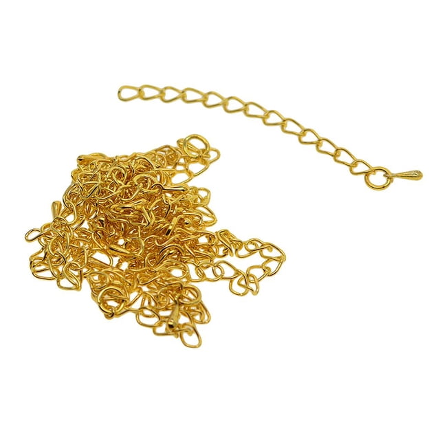 Cadena de Extensores Zulema 20 piezas Aleación DIY Oro