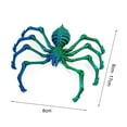 thumbnail image 6 of 3D Printed Giant Spider Figurine: Movable Joints Halloween Spooky Articulated Spider, 6 of 8
