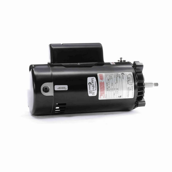 The Pool Supply Shop 0.5 HP Two Speed C Face Shaft Pool Pump Motor, 1.30 SF