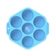 thumbnail image 4 of Inteprter Molde grande de media bola para pastel, molde de silicona para Chocolate, galleta, hielo, caramelo, hornear Herramientas y accesorios para hornear Azul, 4 of 6
