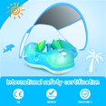 thumbnail image 4 of Flotador de natación LAYCOL para bebés con toldo solar UPF50+ de 3 a 36 meses, 4 of 7