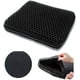 thumbnail image 2 of Cojín de gel para asiento, cojín de asiento refrescante, grueso, grande, transpirable, diseño de panal que absorbe los puntos de presión, cojín de asiento con funda antideslizante, cojín de, 2 of 5