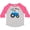 Heather and Hot Pink, variant on Inktastic Farmer Tractor Little Bro Boys Toddler T-Shirt