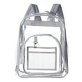 thumbnail image 2 of EQWLJWE Clear Mini Backpack Approved Clear Backpack Small for Work, Travel, Concert, Beach & Sports, 2 of 4
