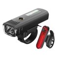 thumbnail image 1 of USB Rechargeable Bike Front Light 1500mah Battery 4 Modes for Mountain Biking, 1 of 5