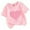 Pink, variant on TOOYOU Girls Top Summer T-Shirt Heart Print Short Sleeve Tee Casual Top Size 8-9 Years Black